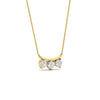 Load image into Gallery viewer, trio-diamond-gold-pendant-necklace-in-yellow-gold-FDPD11416ANGLE2-0.20CT-NL-YG.jpg?v=1751272342