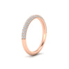 Load image into Gallery viewer, trio-diamond-wedding-band-in-rose-gold-FD9124B-NL-RG