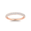 Load image into Gallery viewer, trio-diamond-wedding-band-in-rose-gold-FD9124B-NL-RG