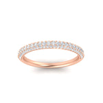 Load image into Gallery viewer, trio-diamond-wedding-band-in-rose-gold-FD9124B-NL-RG
