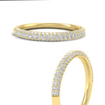 Load image into Gallery viewer, trio-diamond-wedding-band-in-yellow-gold-FD9124B-NL-YG
