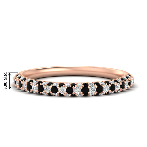 trio-diamond-wedding-band-with-black-diamond-in-rose-gold-FD9124BGBLACK-NL-RG
