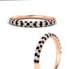 Load image into Gallery viewer, trio-diamond-wedding-band-with-black-diamond-in-rose-gold-FD9124BGBLACK-NL-RG