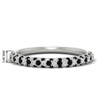 Load image into Gallery viewer, trio-diamond-wedding-band-with-black-diamond-in-white-gold-FD9124BGBLACK-NL-WG
