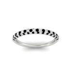 Load image into Gallery viewer, trio-diamond-wedding-band-with-black-diamond-in-white-gold-FD9124BGBLACK-NL-WG
