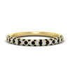 Load image into Gallery viewer, trio-diamond-wedding-band-with-black-diamond-in-yellow-gold-FD9124BGBLACK-NL-YG