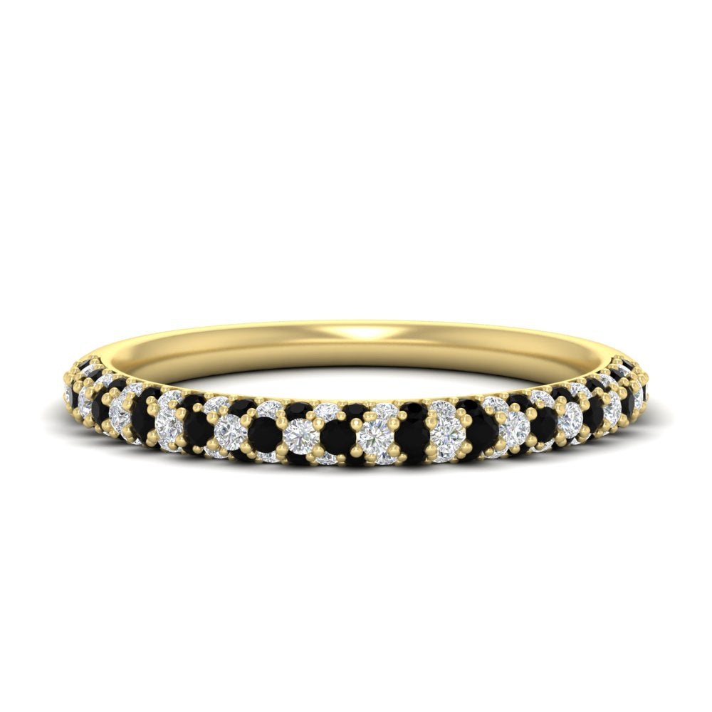trio-diamond-wedding-band-with-black-diamond-in-yellow-gold-FD9124BGBLACK-NL-YG