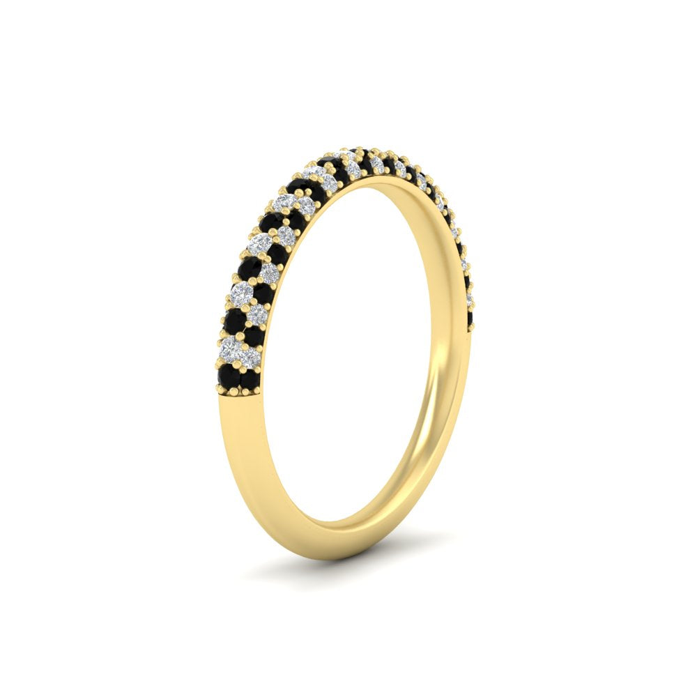 trio-diamond-wedding-band-with-black-diamond-in-yellow-gold-FD9124BGBLACK-NL-YG