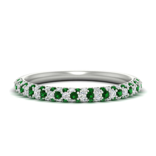 trio-diamond-wedding-band-with-emerald-in-white-gold-FD9124BGEMGR-NL-WG