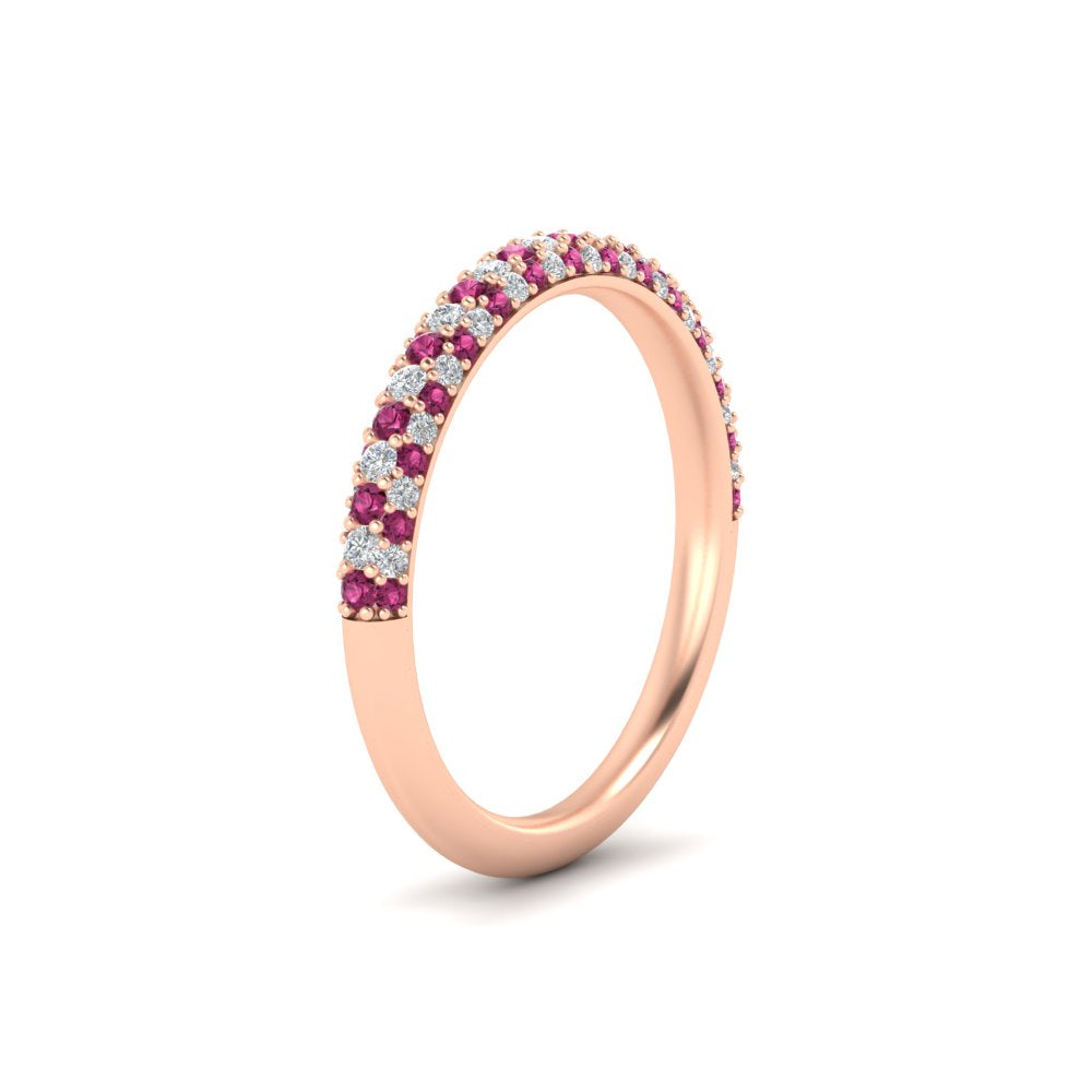 trio-diamond-wedding-band-with-pink-sapphire-in-rose-gold-FD9124BGSADRPI-NL-RG