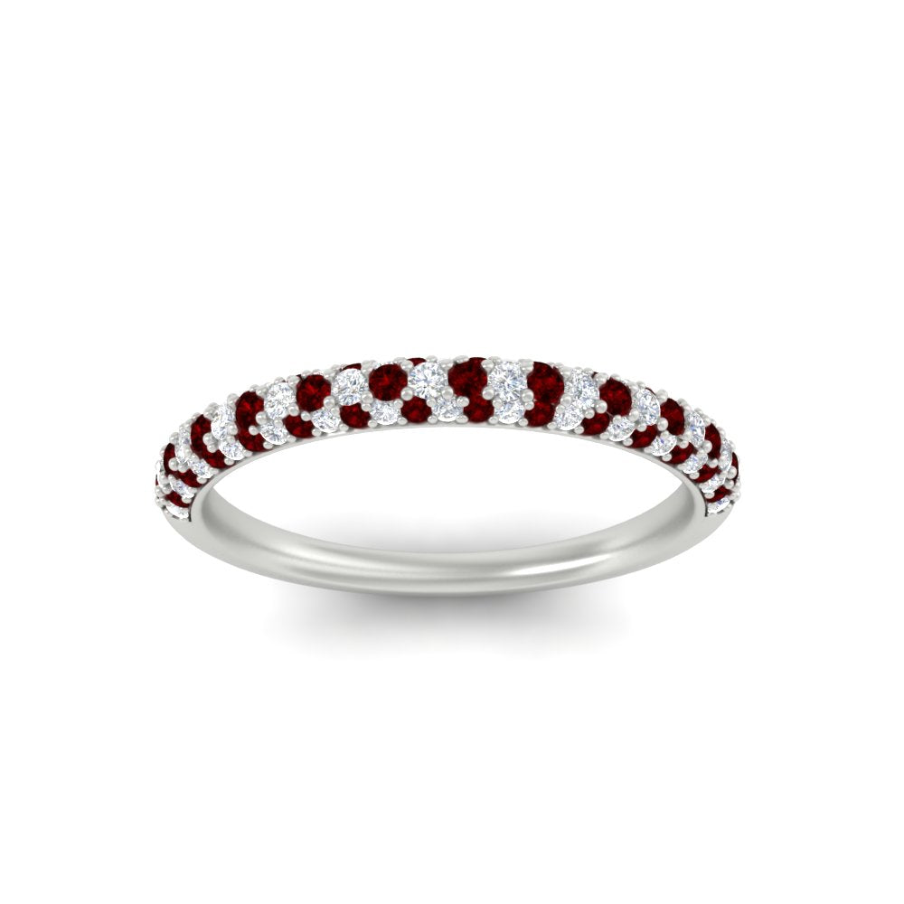 trio-diamond-wedding-band-with-ruby-in-white-gold-FD9124BGRUDR-NL-WG