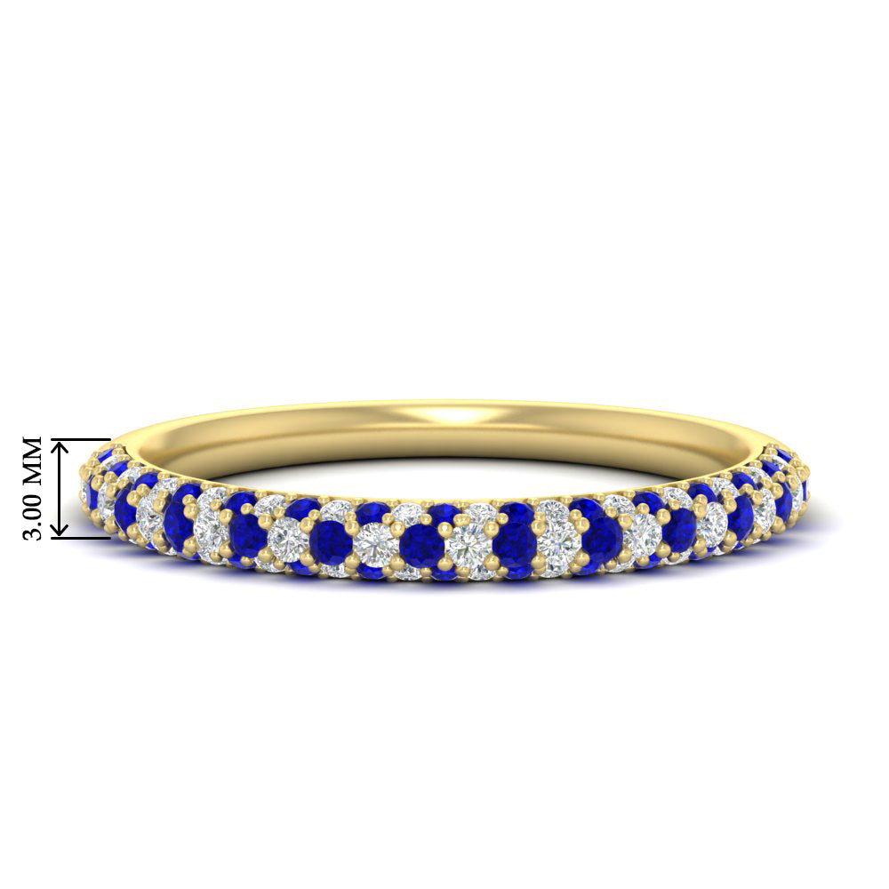 trio-diamond-wedding-band-with-sapphire-in-yellow-gold-FD9124BGSABL-NL-YG