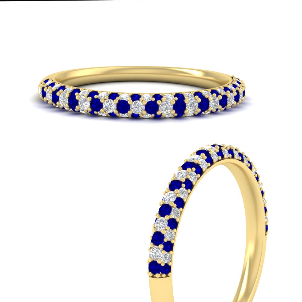 trio-diamond-wedding-band-with-sapphire-in-yellow-gold-FD9124BGSABL-NL-YG