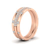 Load image into Gallery viewer, Trio Stackable Wedding Band