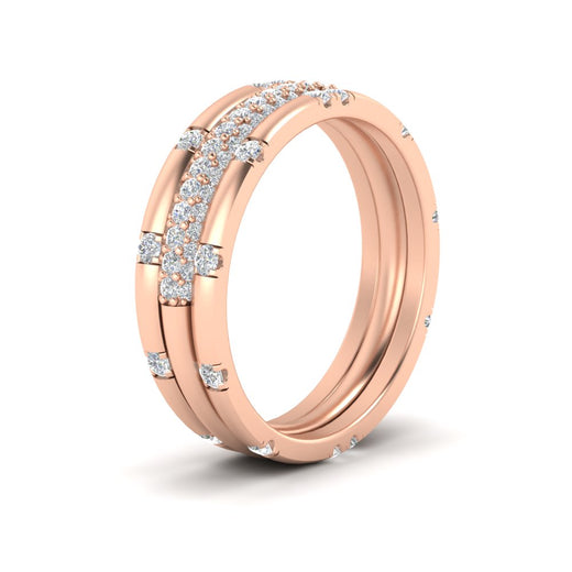 Trio Stackable Wedding Band