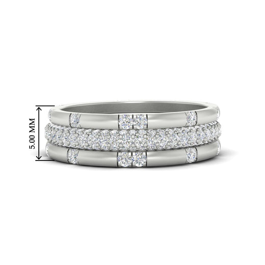 Trio Stackable Wedding Band