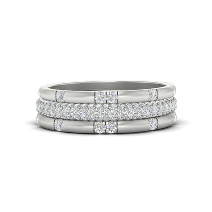 Trio Stackable Wedding Band