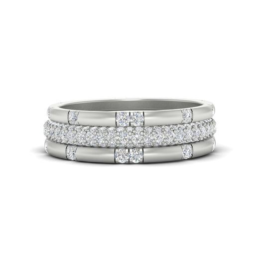 Trio Stackable Wedding Band