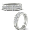 Load image into Gallery viewer, Trio Stackable Wedding Band