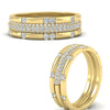 Load image into Gallery viewer, Trio Stackable Wedding Band