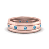 Load image into Gallery viewer, trio-stack-station-blue-topaz-band-in-rose-gold-FDM9236BGICBLTO-NL-RG.jpg