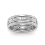 Load image into Gallery viewer, trio-stack-station-diamond-band-in-white-gold-FDM9236B-NL-WG.jpg
