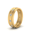 Load image into Gallery viewer, trio-stack-station-diamond-band-in-yellow-gold-FDM9236B-NL-YG.jpg