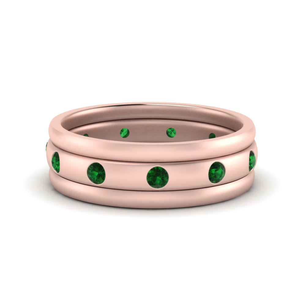 trio-stack-station-emerald-band-in-rose-gold-FDM9236BGEMGR-NL-RG.jpg