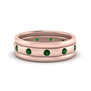 trio-stack-station-emerald-band-in-rose-gold-FDM9236BGEMGR-NL-RG.jpg