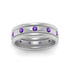 Load image into Gallery viewer, trio-stack-station-purple-topaz-band-in-white-gold-FDM9236BGVITO-NL-WG.jpg