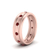 Load image into Gallery viewer, trio-stack-station-ruby-band-in-rose-gold-FDM9236BGRUDR-NL-RG.jpg