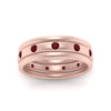 Load image into Gallery viewer, trio-stack-station-ruby-band-in-rose-gold-FDM9236BGRUDR-NL-RG.jpg