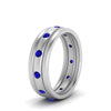 Load image into Gallery viewer, trio-stack-station-sapphire-band-in-white-gold-FDM9236BGSABL-NL-WG.jpg