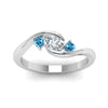 Load image into Gallery viewer, twist-3-stone-engagement-ring-with-blue-topaz-in-white-gold-FD8896GICBLTOANGLE5-NL-WG