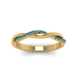 Load image into Gallery viewer, twist-blue-topaz-wedding-ring-in-yellow-gold-fd8253bgicblto-nl-yg
