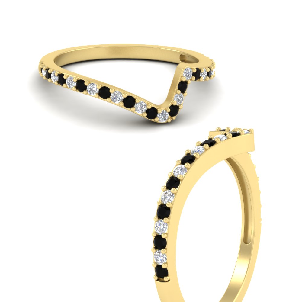 twist-diamond-wedding-anniversary-band-with-black-diamond-in-FDENS3007BGBLACK-NL-YG