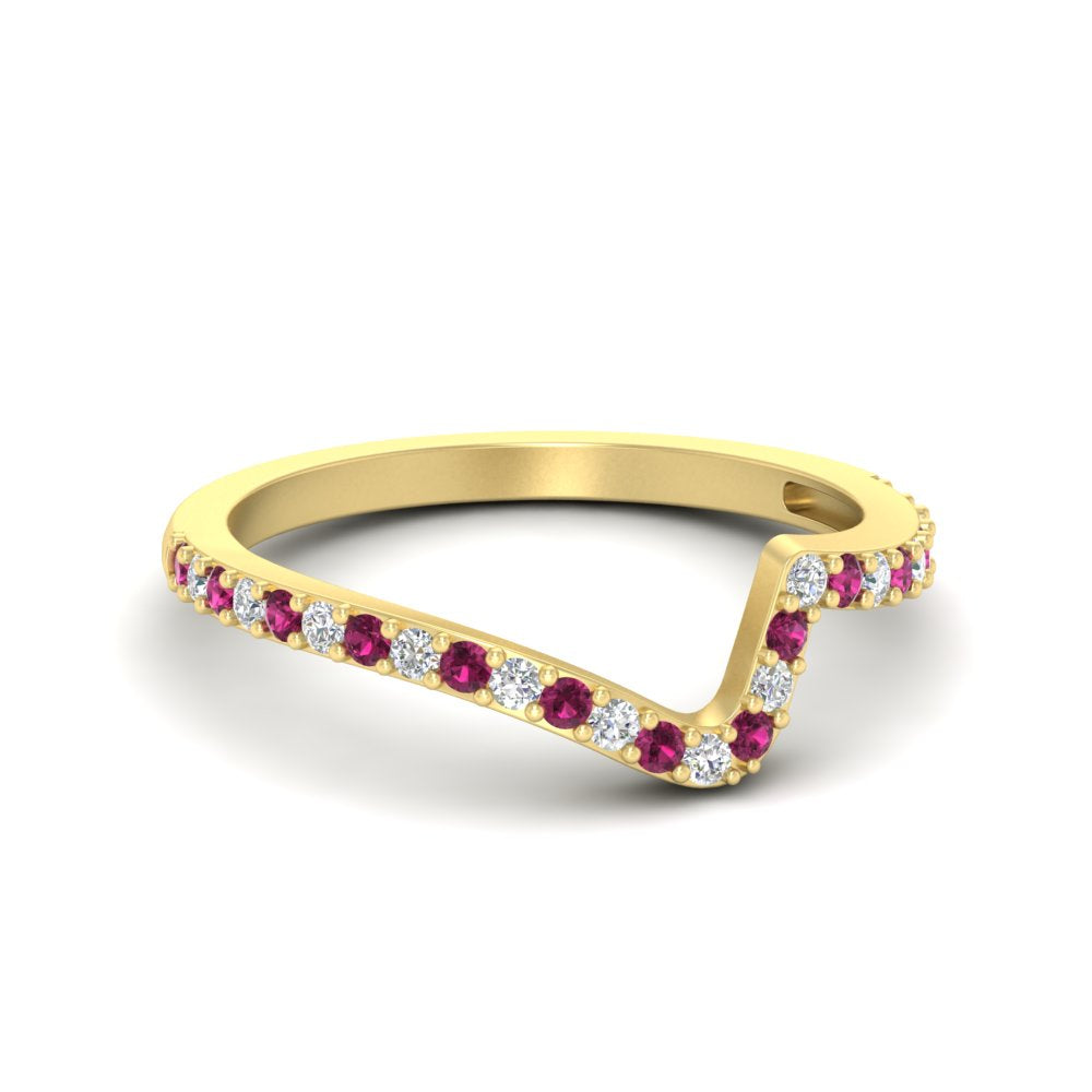 twist-diamond-wedding-anniversary-band-with-pink-sapphire-in-FDENS3007BGSADRPI-NL-YG