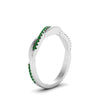 Load image into Gallery viewer, twist-emerald-wedding-ring-in-white-gold-fd8253bgemgr-nl-wg