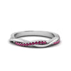 Load image into Gallery viewer, twist-pink-sapphire-wedding-ring-in-white-gold-fd8253bgsadrpi-nl-wg