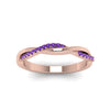 Load image into Gallery viewer, twist-purple-topaz-wedding-ring-in-rose-gold-fd8253bgvito-nl-rg