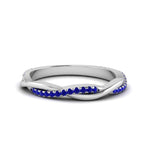 Load image into Gallery viewer, twist-sapphire-wedding-ring-in-white-gold-fd8253bgsabl-nl-wg
