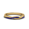 Load image into Gallery viewer, twist-sapphire-wedding-ring-in-yellow-gold-fd8253bgsabl-nl-yg