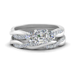 Load image into Gallery viewer, twisted-asscher-diamond-wedding-band-in-white-gold-FDENS3301AS-NL-WG.jpg

