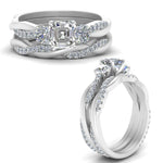 Load image into Gallery viewer, twisted-asscher-diamond-wedding-band-in-white-gold-FDENS3301AS-NL-WG.jpg
