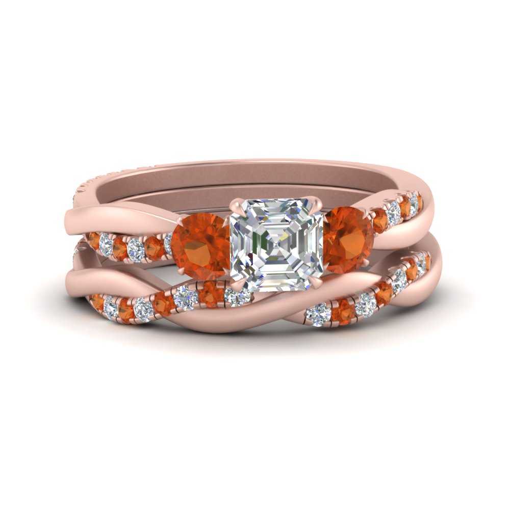 twisted-asscher-diamond-wedding-band-with-orange-sapphire-in-rose-gold-FDENS3301ASGSAOR-NL-RG.jpg