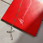 Load image into Gallery viewer, twisted-cross-diamond-pendant-in-yellow-gold-fdpd10796-fancy-nl-yg
