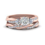 Load image into Gallery viewer, twisted-cushion-diamond-wedding-band-in-rose-gold-FDENS3301CU-NL-RG.jpg
