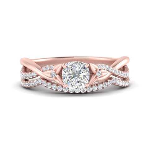 twisted-daisy-cushion-diamond-bridal-ring-set-in-rose-gold-FD9986B2CU-NL-RG