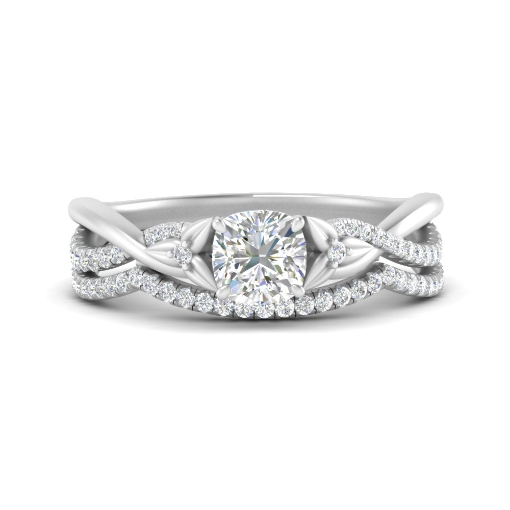 twisted-daisy-cushion-diamond-bridal-ring-set-in-white-gold-FD9986B2CU-NL-WG