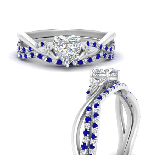 twisted-daisy-heart-sapphire-bridal-ring-set-in-white-gold-FD9986B2HTGSABL-NL-WG